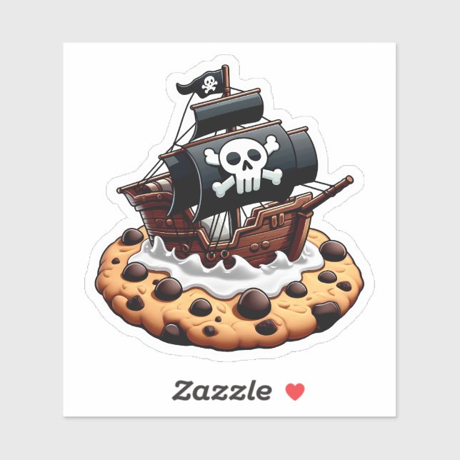 Pegatina Ships Ahoy (Hoja)