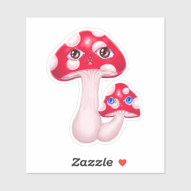 Pegatina Shroomies (Hoja)