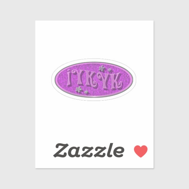 Pegatina Si conoces el eslogan Epic Throwback Fun look (Hoja)