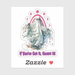 Pegatina Si Lo Tienes, Asusta Con Ello - Halloween