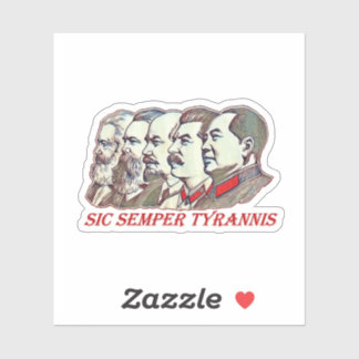 Pegatina Sic Semper Tyrannis