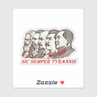 Pegatina Sic Semper Tyrannis