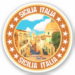 Pegatina Sicilia