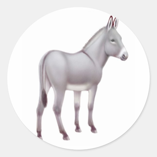 Pegatina Siciliano Donkey (Anverso)