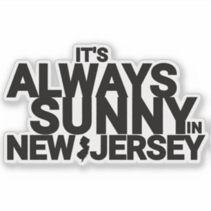 PEGATINA SIEMPRE HAY SOL EN NUEVA JERSEY