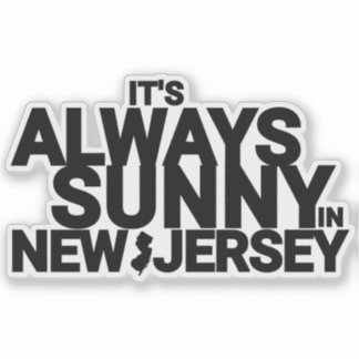 PEGATINA SIEMPRE HAY SOL EN NUEVA JERSEY
