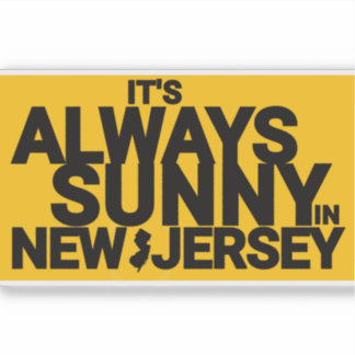 PEGATINA SIEMPRE HAY SOL EN NUEVA JERSEY