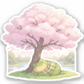 Pegatina Siesta de Flor