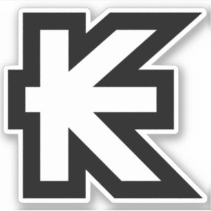 Pegatina Signo monetario Kip Lao / laosiano