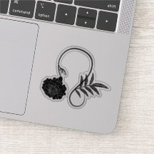 signo zodiacal Leo floral