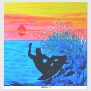 Pegatina Silueta solar