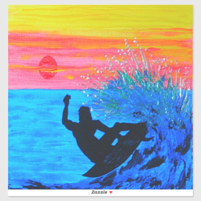 Pegatina Silueta solar (Hoja)