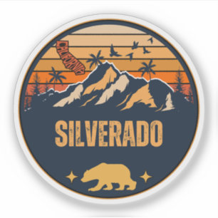 Pegatina Silverado, California