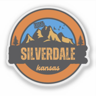 Pegatina Silverdale, Kansas