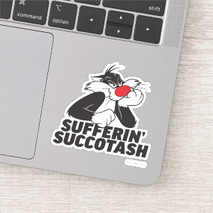 Pegatina SÍLVESTER™ "Sufriendo" Sucotash Sulfik