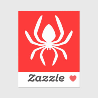 Pegatina Símbolo de araña roja