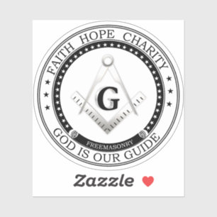 Pegatina Símbolo de masonería