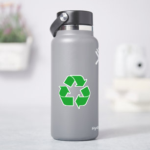 Pegatina Símbolo de reciclaje - Verde