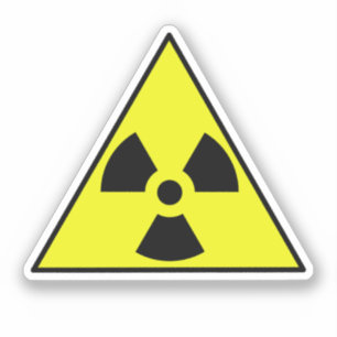 Pegatina Símbolo nuclear