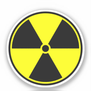 Pegatina Símbolo nuclear