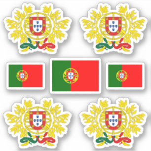 Pegatina Símbolos estatales portugueses / escudo de armas 