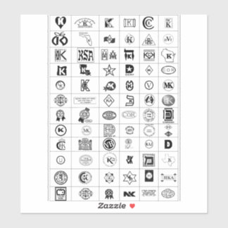 Pegatina Símbolos recomendados de Kosher