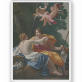 Pegatina Simon Vouet - Venus y Adonis