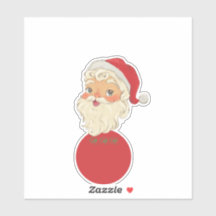 Simple Cute Vintage Santa