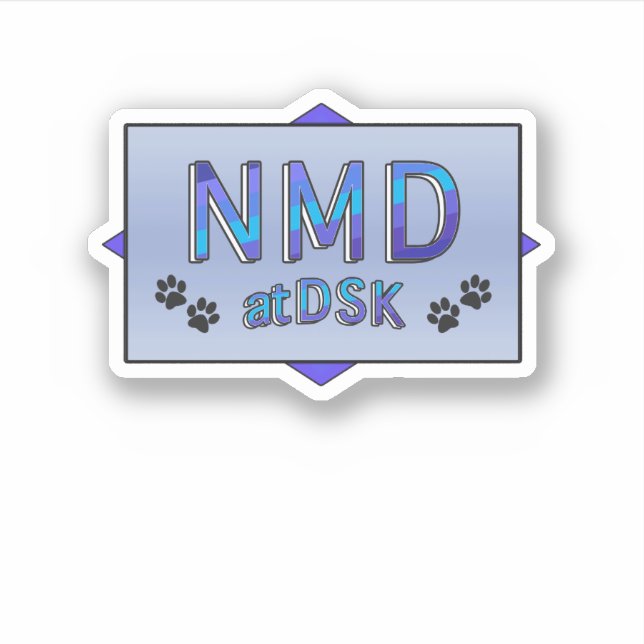 Pegatina Sin días perdidos en DSK (Anverso)