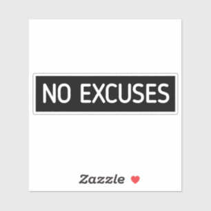 Pegatina Sin Excusas - Frase de Gimnasio,gimnasio,fitness,s