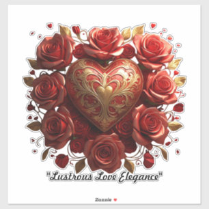 Pegatina "Sinfonía del Corazón Luminoso"