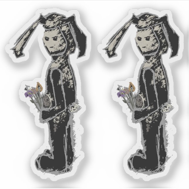 Pegatina sinibunda (Anverso)