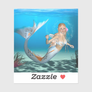 Pegatina Sirena Encantadora
