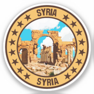 Pegatina Siria