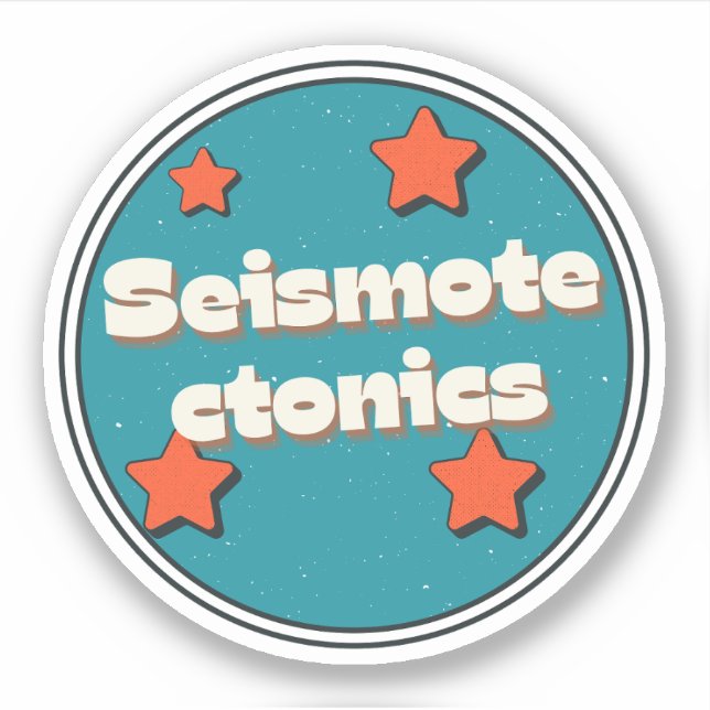 Pegatina Sismotectónica (Anverso)
