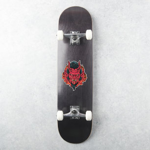 Pegatina Skatboard Red Devil