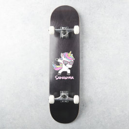 Pegatina Skateboard Unicorn Guay Rainbow