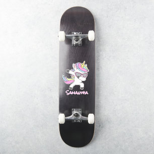 Pegatina Skateboard Unicorn Guay Rainbow