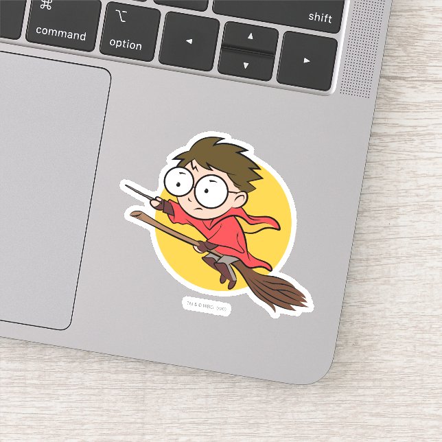 Pegatina Sketchbook HARRY POTTER™ Reproduciendo QUIDDITCH™ (Detalle)