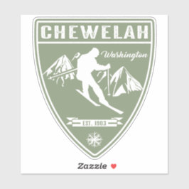 Pegatina Ski Chewelah Washington
