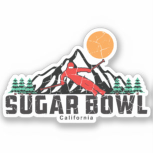 Pegatina Ski Retro Sugar Bowl