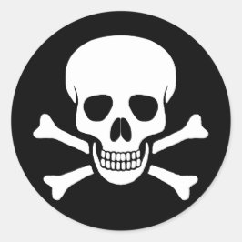 Pegatina Skull and Crossbone