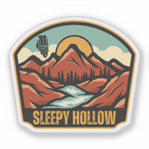 Pegatina Sleepy Hollow, Illinois 