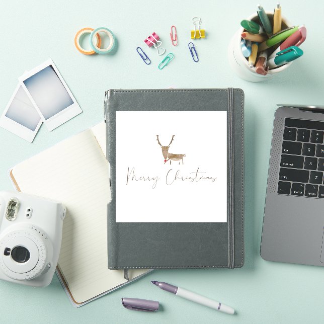 Pegatina SlipperyJoe Merry Nocheveris rinoceronte (Funda para iPad)