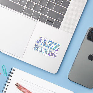 Pegatina SlipperyJoe's musical de Broadway Jazz Hands queer