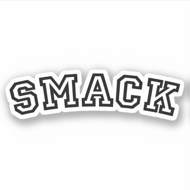 PEGATINA SMACK (Anverso)