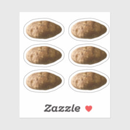 Pegatina Small Potatoes Potato Custom-Cut Stickers