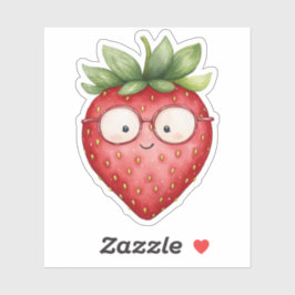 Pegatina Smart Strawberry Sticker