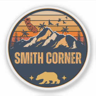 Pegatina Smith Corner, California