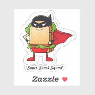 Pegatina "Snack Hero Design"